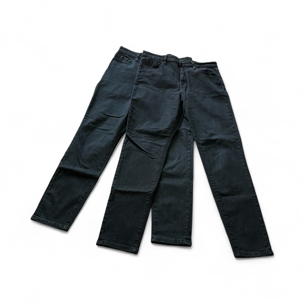 Two Pairs Of BDG Size 31 X 26 Ankle Twig High Rise Jeans R $69 Ea Washed Black - Picture 3 of 9